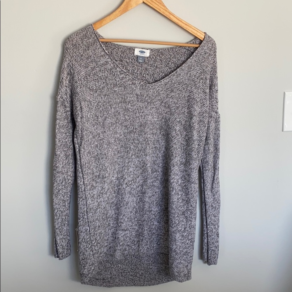 Heather grey sweater